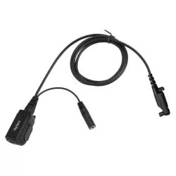 Hytera ACN-02P PTT ve Mikrofon Kablosu